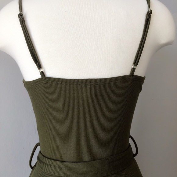 Moss Green Jumpsuit - Picture 4 of 4